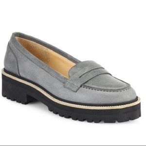 Maison Martin Margiela MM6 leather platform loafer